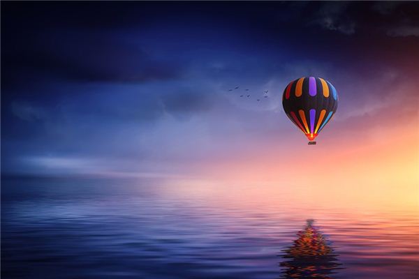 The meaning and symbol of hot air balloon in dream