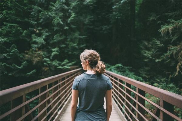 What is the meaning and symbol of walking in a dream on the bridge?