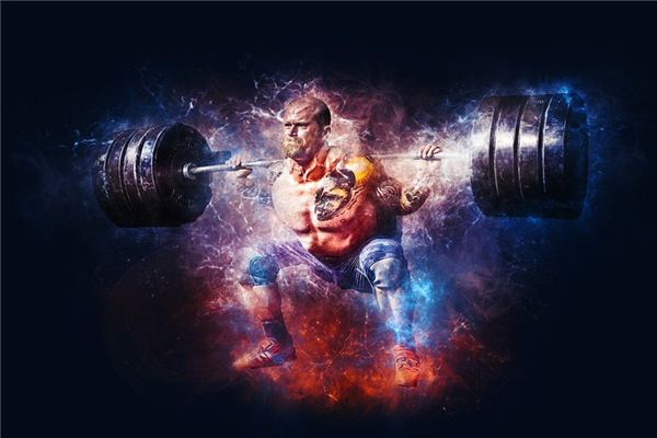 What does weightlifting mean and symbolize in dreams?