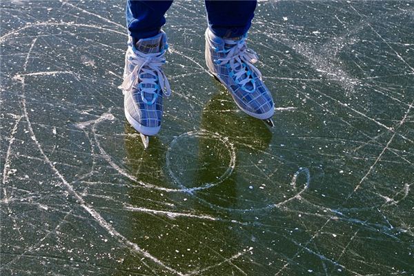 What is the meaning and symbol of skating in the dream?