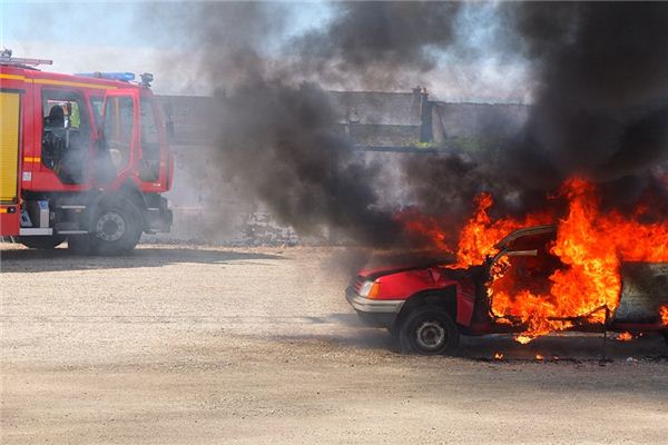 The meaning and symbol of car on fire in dreams