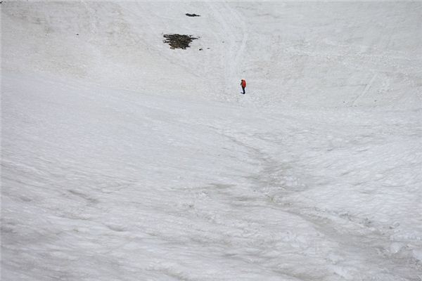 The meaning and symbol of snow on the ground in the dream