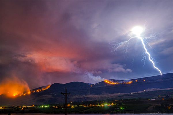 The meaning and symbol of the lightning fire in the dream