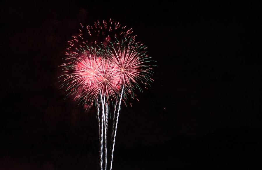 Dream about fireworks