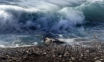What does dreaming of a tsunami symbolize?
